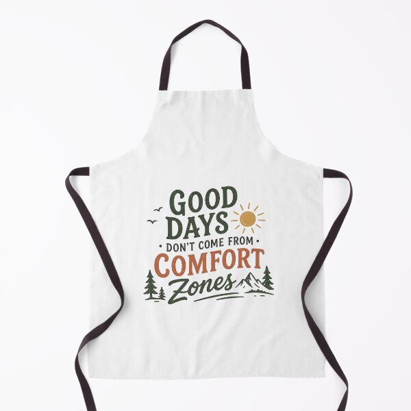 Item preview, Good Days Don’t Come From Comfort Zones Vintage Outdoor Motivational Quote Design designed and sold by NBT-NOVA.