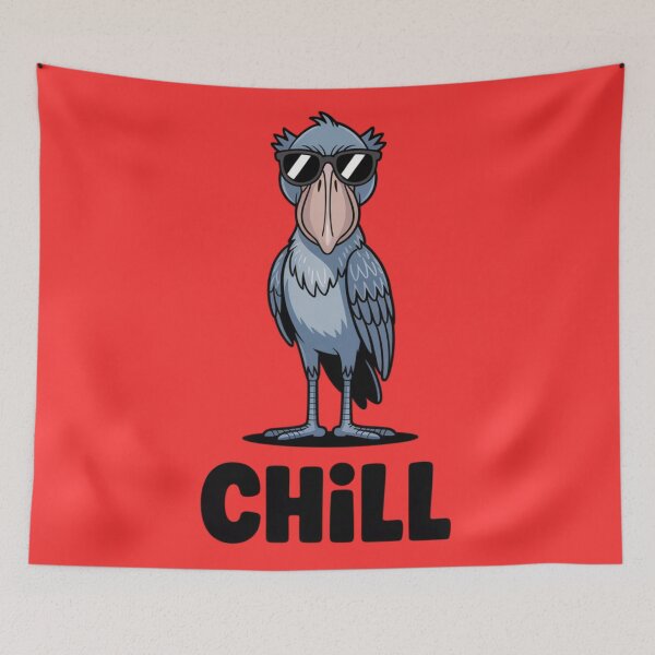 Item preview, Shoebill - Chill designed and sold by 123ks.