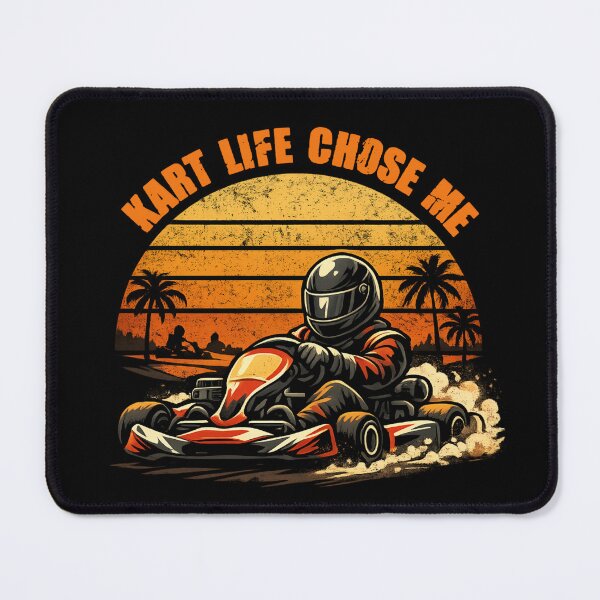 Item preview, Kart Life Chose Me – Retro Sunset Go-Kart Racing designed and sold by SidTastic .