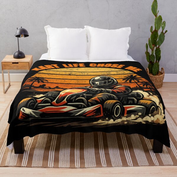 Item preview, Kart Life Chose Me – Retro Sunset Go-Kart Racing designed and sold by SidTastic .