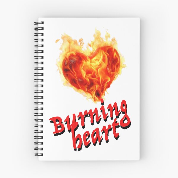 Item preview, burning heart full of passion designed and sold by Mauswohn.