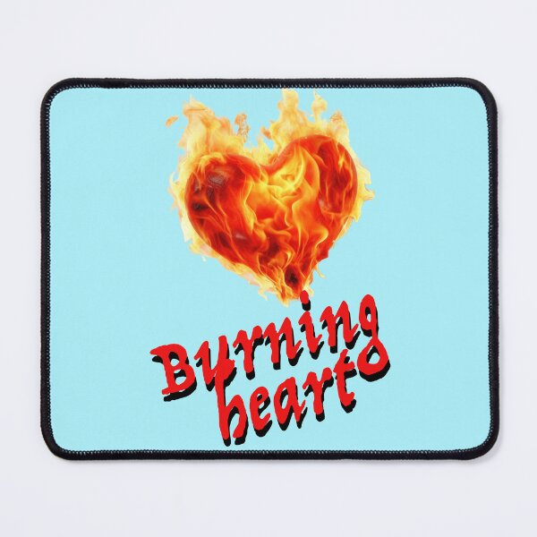 Item preview, burning heart full of passion designed and sold by Mauswohn.