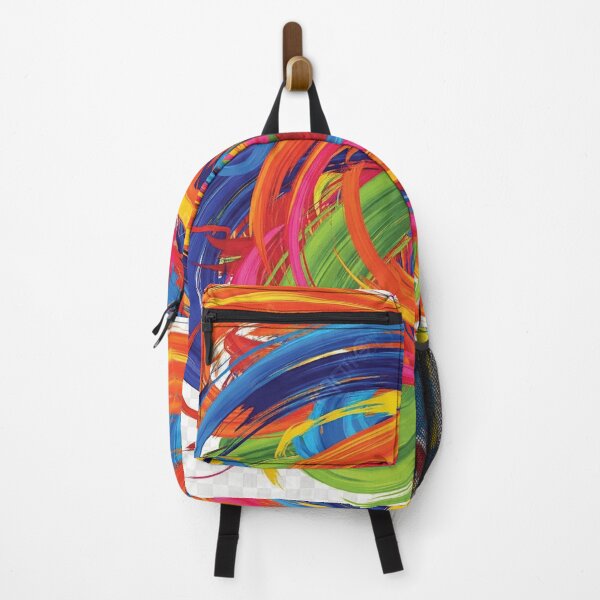 Item preview, Vibrant Abstract Oil Paint Swirl Colorful Modern Art designed and sold by tineldesign.
