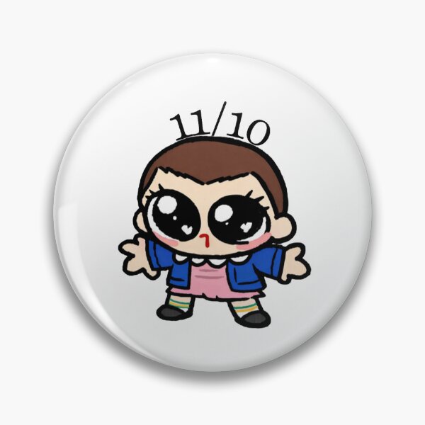 Item preview, 11/10 Eleven Stranger Things Sticker designed and sold by nova-exe.