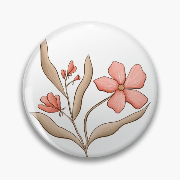 Item preview, Big flower with leaves designed and sold by EricaHarwig.