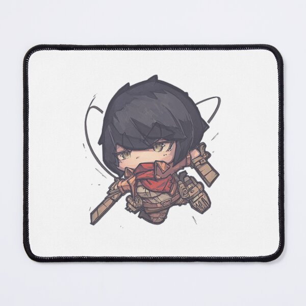 Item preview, Mikasa Ackerman Battle Stance Chibi designed and sold by LesageSecond.