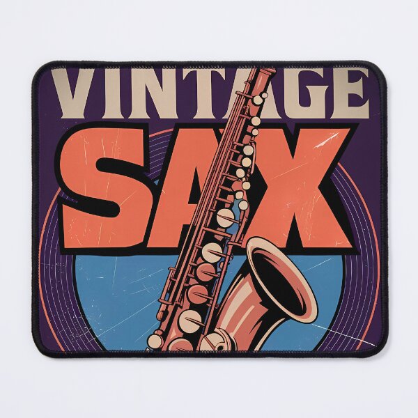 Item preview, Vintage Sax – Retro Jazz Saxophone Design designed and sold by Art-Arcade6.