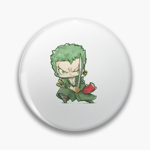 Item preview, Roronoa Zoro Three Sword Style Chibi designed and sold by LesageSecond.