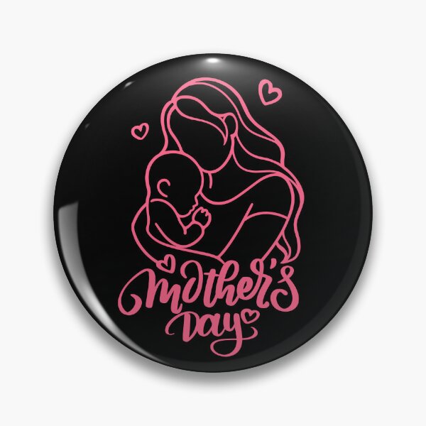 Item preview, Mother's Day Love, Minimalist Mom & Baby Embrace designed and sold by Madzilla Wear.