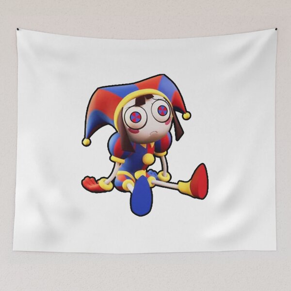 Item preview, SAD POMNI SITTING (THE AMAZING DIGITAL CIRCUS TADC) designed and sold by Python Designs .