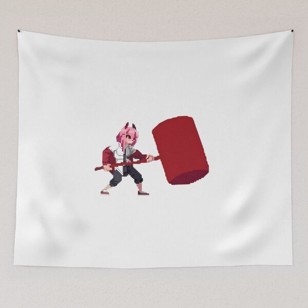 Item preview, Power Blood Hammer Pixel Art Design designed and sold by LesageSecond.