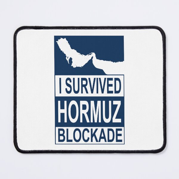 Item preview, I Survived Hormuz Blockade;  designed and sold by StickerApe.