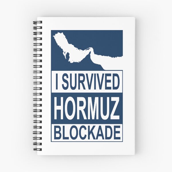 Item preview, I Survived Hormuz Blockade;  designed and sold by StickerApe.