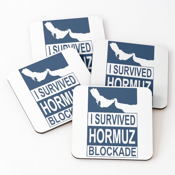 Item preview, I Survived Hormuz Blockade;  designed and sold by StickerApe.