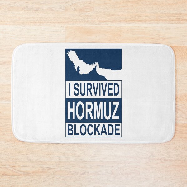 Item preview, I Survived Hormuz Blockade;  designed and sold by StickerApe.