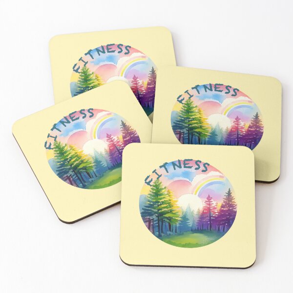 Item preview, Fitness reminder designed and sold by MoxisWatercolor.
