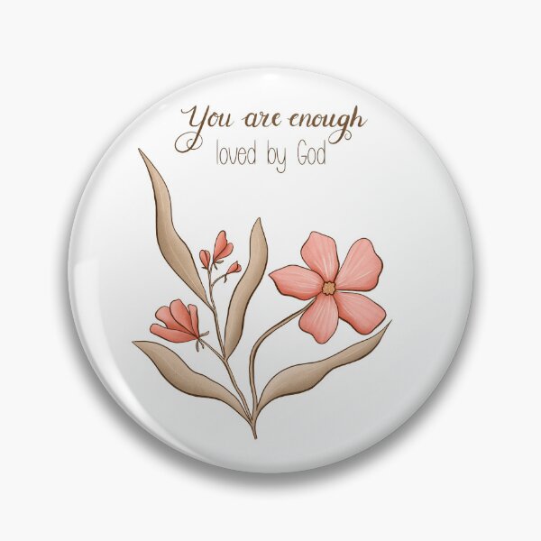 Item preview,  Big flower with leaves encouraging text designed and sold by EricaHarwig.