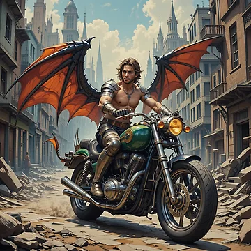 Artwork thumbnail, Hell Rider by RaF71PrO
