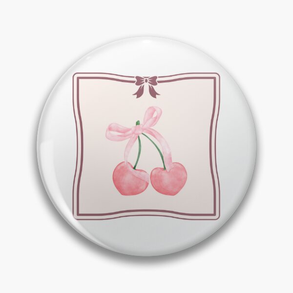 Item preview, Watercolour cherry stamp designed and sold by MayflowerandIvy.