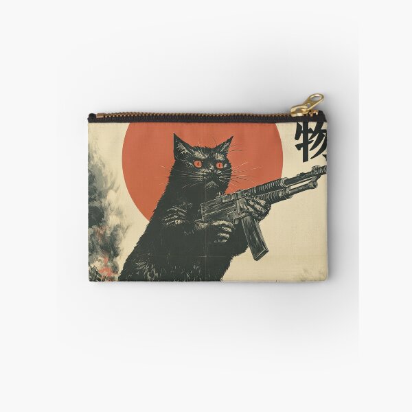 Item preview, Kaiju Cat Rampage – Japanese Monster Art designed and sold by obstinator.