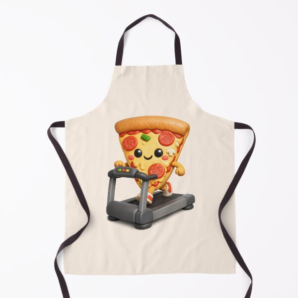 Item preview, Cute Pizza Workout | Funny Gym Food Character 3D CGI Kawaii Fitness Design designed and sold by Moons Studio.
