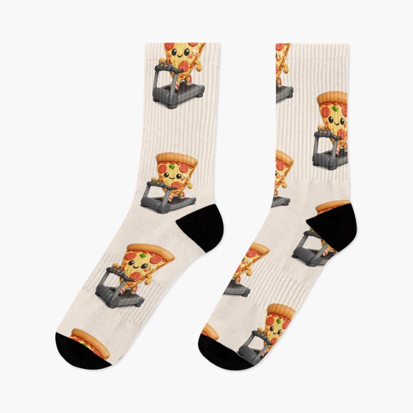 Item preview, Cute Pizza Workout | Funny Gym Food Character 3D CGI Kawaii Fitness Design designed and sold by Moons Studio.