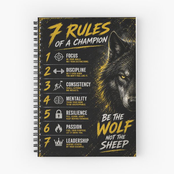 Item preview, 7 rules to become a champion designed and sold by Jerhus.