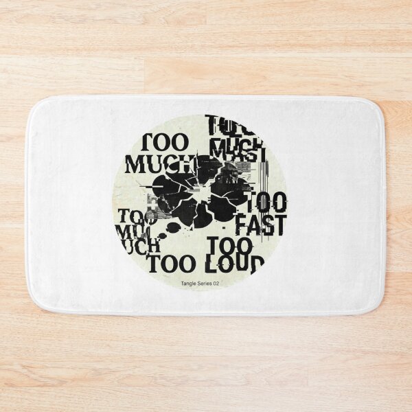 Item preview, Mental Static: Too Much Too Fast Distortion designed and sold by Elviqus Shop.