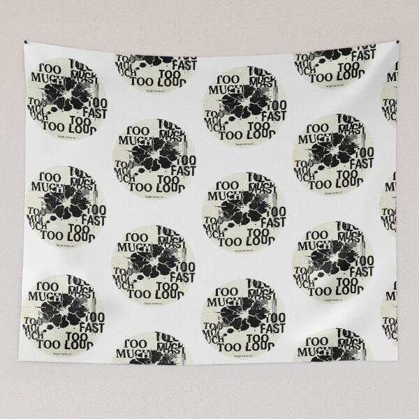 Item preview, Mental Static: Too Much Too Fast Distortion designed and sold by Elviqus Shop.
