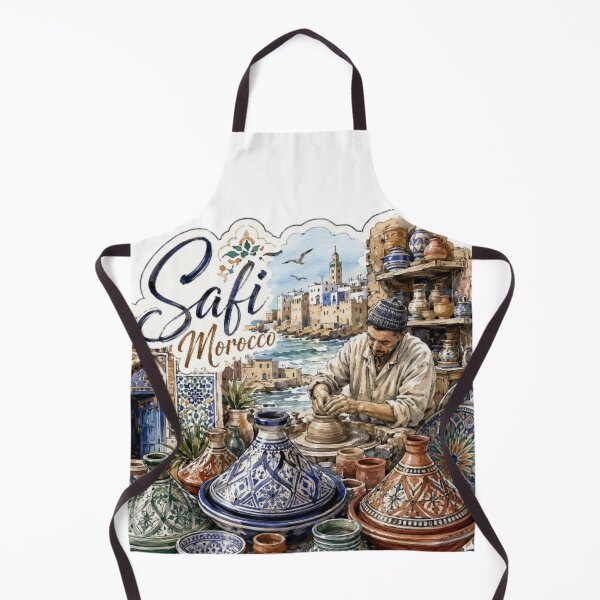 Item preview, Safi Morocco Pottery Tajine Ceramic Art Travel Sticker designed and sold by Modefissi.