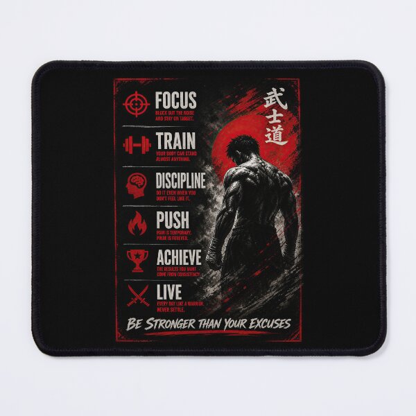Item preview, Warrior mentality: discipline and strength designed and sold by Jerhus.