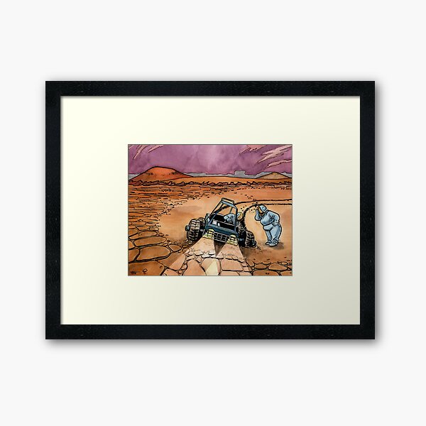 Dammit, Jeff! Framed Art Print