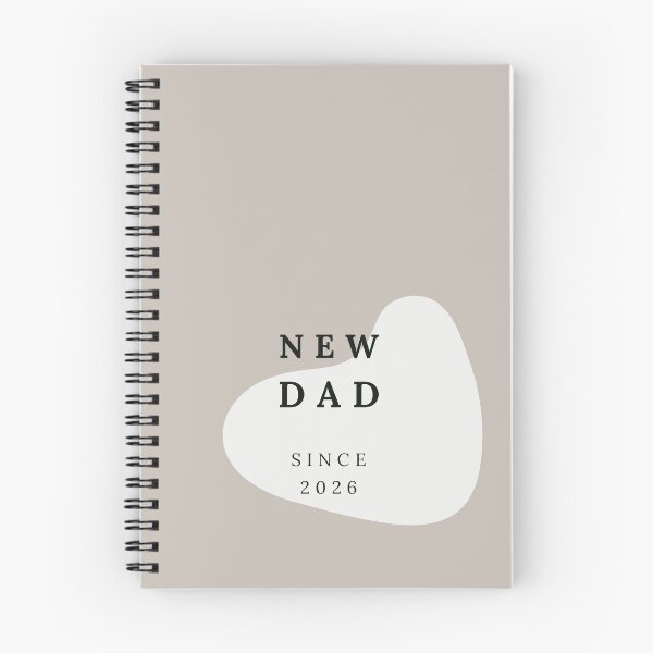 Item preview, New Dad since 2026 beige designed and sold by Noydee Red Salavan.