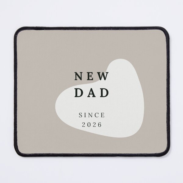 Item preview, New Dad since 2026 beige designed and sold by Noydee Red Salavan.