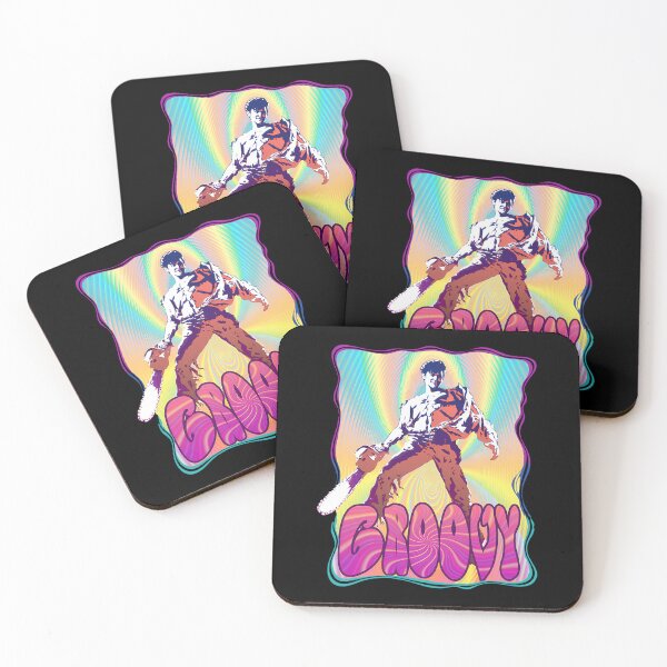 Item preview, Evil Dead Ash Williams Groovy designed and sold by Khaledhattabi.