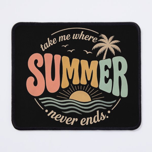 Item preview, Take Me Where Summer Never Ends Retro Sunset Beach designed and sold by metalsnak.