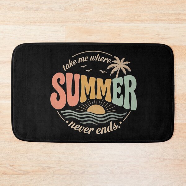 Item preview, Take Me Where Summer Never Ends Retro Sunset Beach designed and sold by metalsnak.