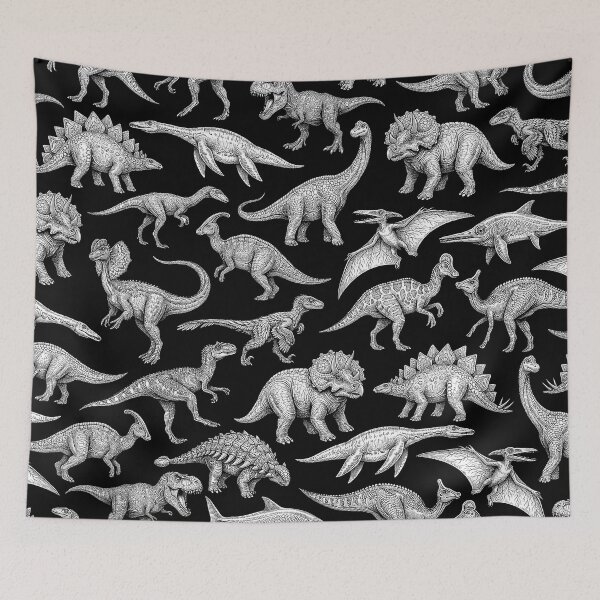 Item preview, Prehistoric Dinosaur Pattern Dino Paleontology Dinosaurs designed and sold by GrandeDuc.