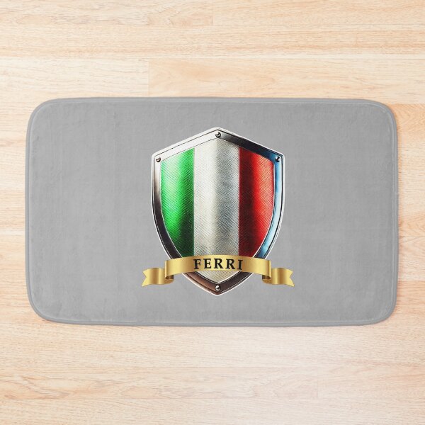 Item preview, Ferri Italy Pride Shield designed and sold by Highlandkings.