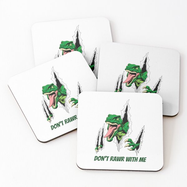Item preview, Don’t Rawr With Me - Funny Dinosaur Design designed and sold by Kreativa1.