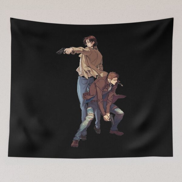 Item preview, Supernatural Sam And Dean Winchester The Anime designed and sold by mohsins.
