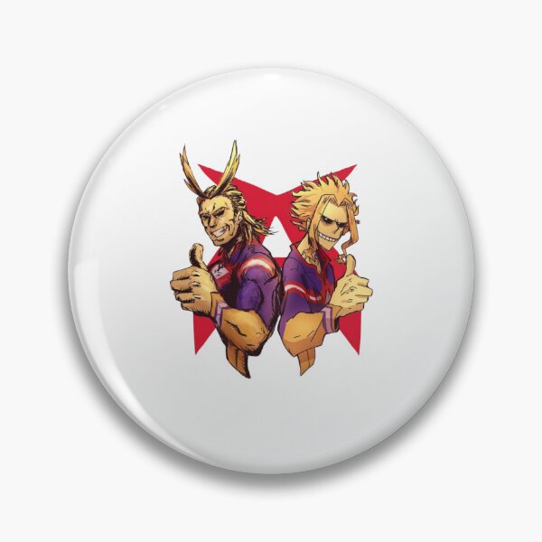 Item preview, All Might Dual Form Symbol of Peace designed and sold by The-Lone-Rodent.