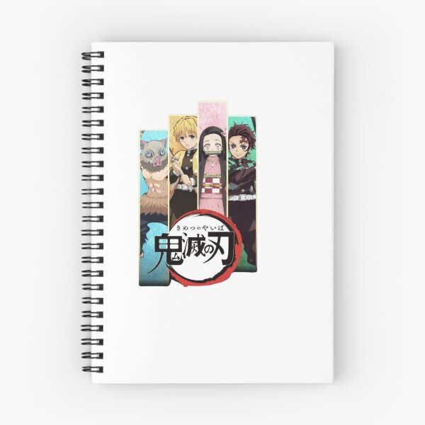 Item preview, Demon Slayer Core Four Vertical Banner designed and sold by The-Lone-Rodent.