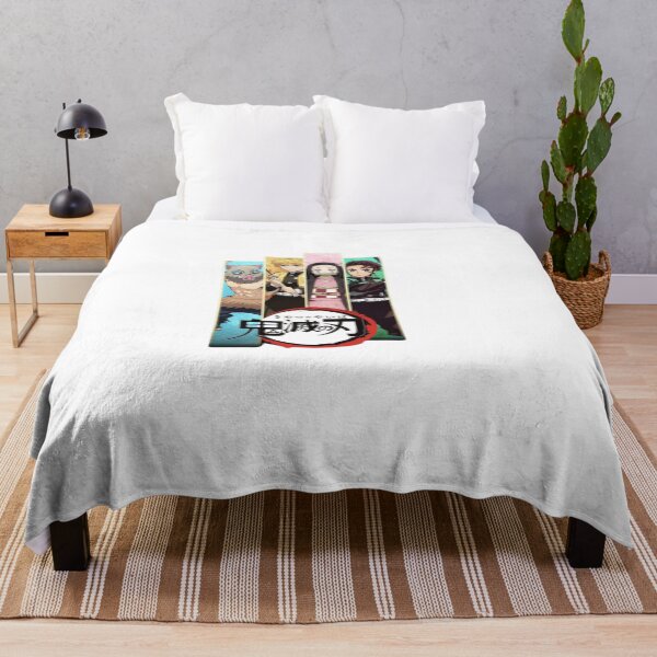 Item preview, Demon Slayer Core Four Vertical Banner designed and sold by The-Lone-Rodent.