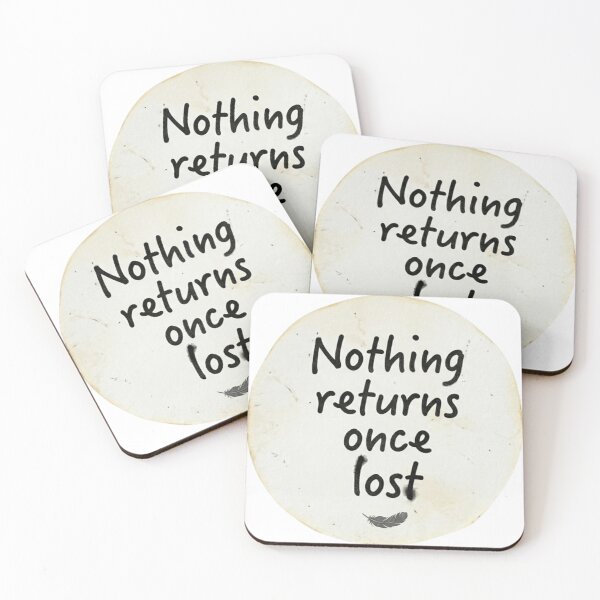 Item preview, Vintage Melancholy Nothing Returns Once Lost designed and sold by Elviqus Shop.