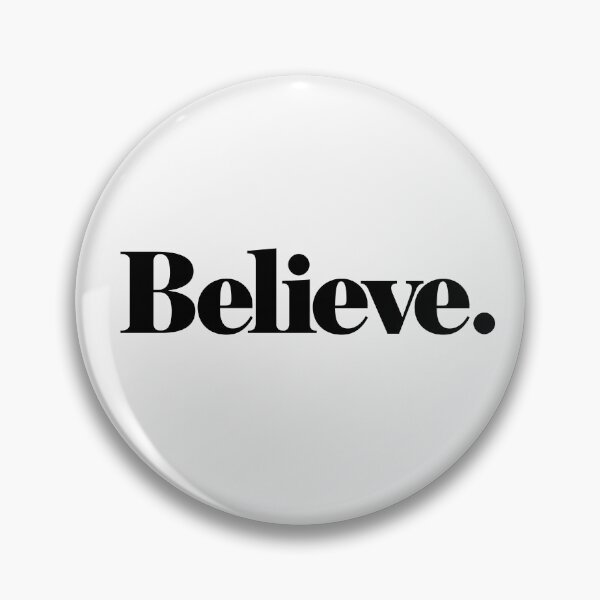 Item preview, Believe | Modern Minimalist Text Design designed and sold by Guided by Voices.