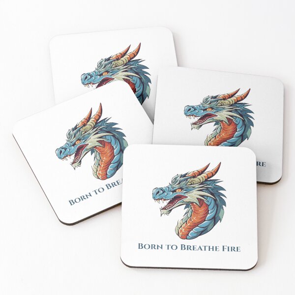 Item preview, Born to Breathe Fire - Strong dragon design designed and sold by Kreativa1.
