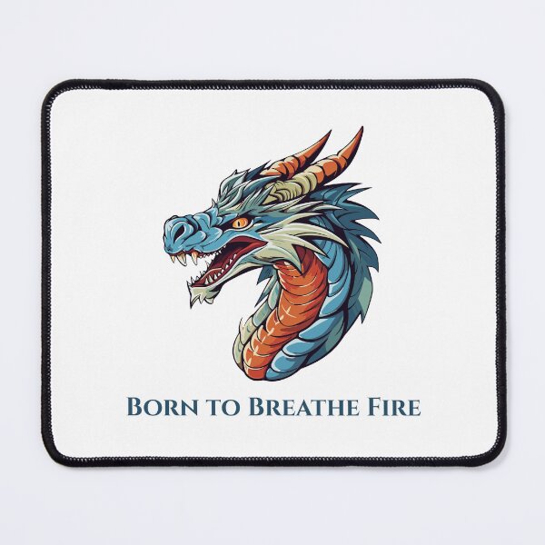 Item preview, Born to Breathe Fire - Strong dragon design designed and sold by Kreativa1.