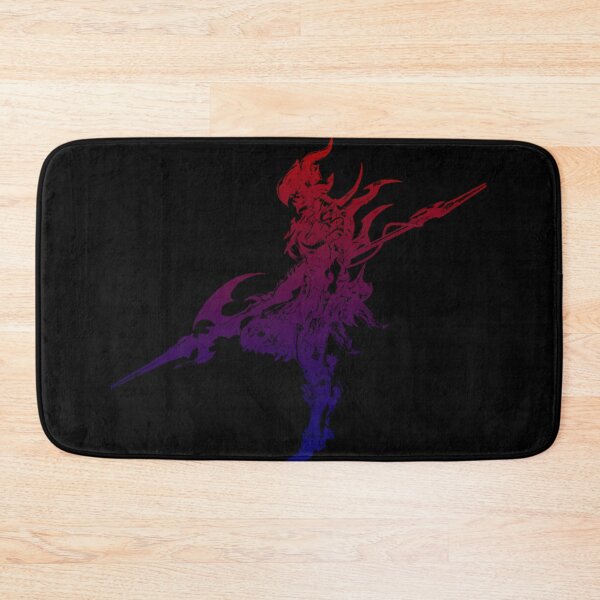 Item preview, Final Fantasy Main Logo Kain The Dragoon Silhouette designed and sold by Khaledhattabi.