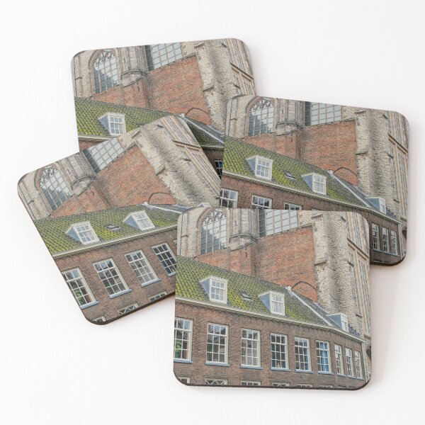 Item preview, Medieval homes near a church designed and sold by Photopat.